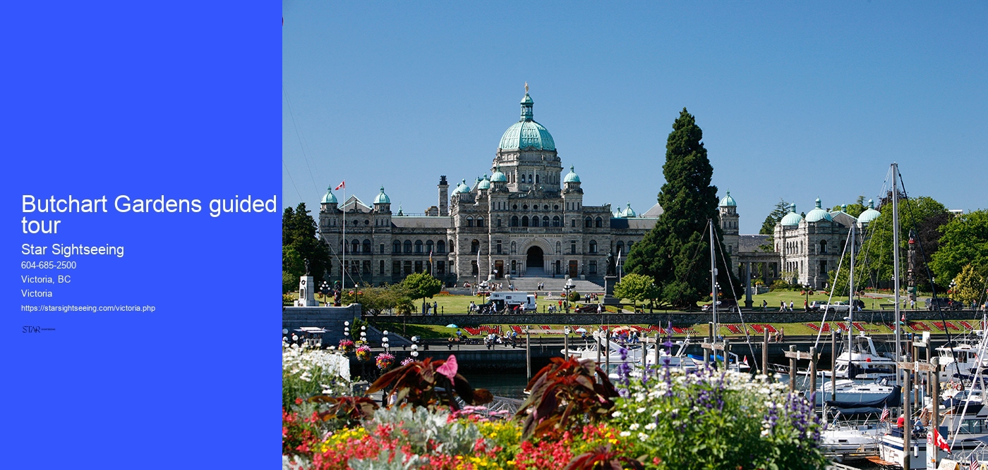 Butchart Gardens guided tour