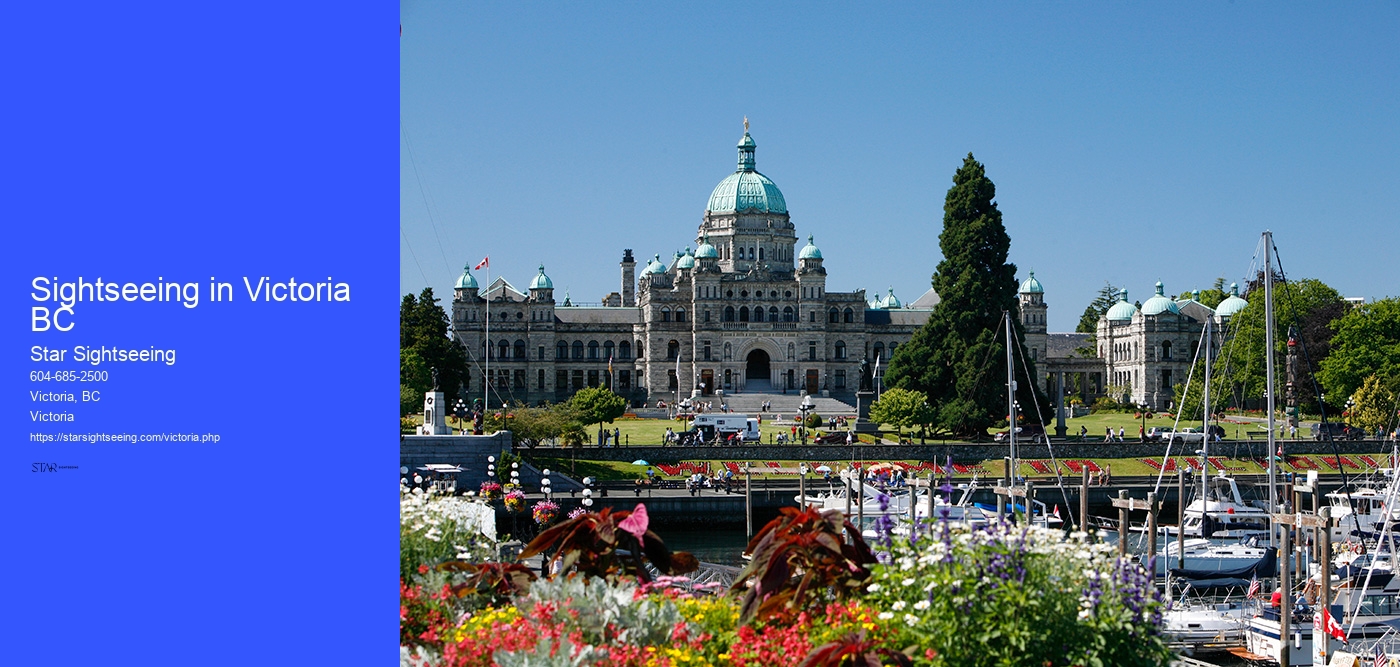 Sightseeing in Victoria BC